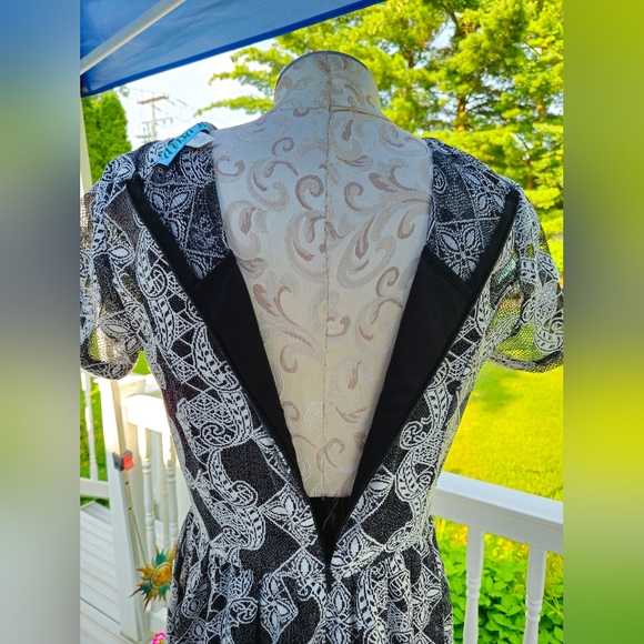 Dina be Back Grey Midi Dress Size M - Picture 7 of 9